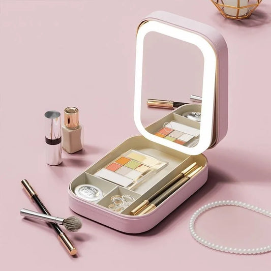 Luxburry* LED Makeup Organizer Kit